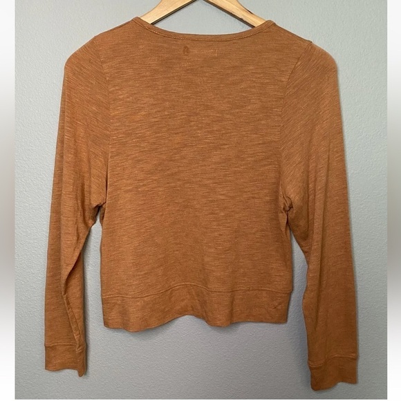 Madewell Highpoint Dolman-Sleeve Slouchy Tee Orange Women's Size XS - Picture 3 of 9